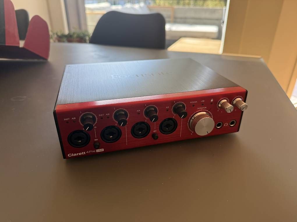 Attrezzatura per studi di registrazione: Focusrite Clarett 4Pre USB – Usato da Ostermundigen venduto da trillib