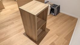 IKEA KALLAX Regal 1×2 – Eicheneffekt weiss lasiert