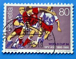 Nr.855 Fussball-Spielszene GESTEMPELT Sonderpostmarken I 