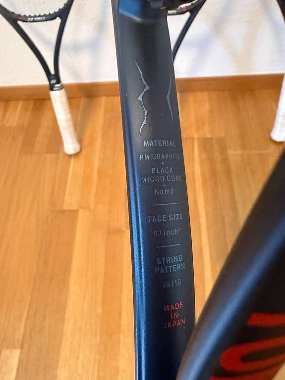 Schläger: 4 x Yonex VCORE Pro 97 310 g, L2  einzeln oder als Set – Gebraucht aus Thalwil von mat_wx26 2