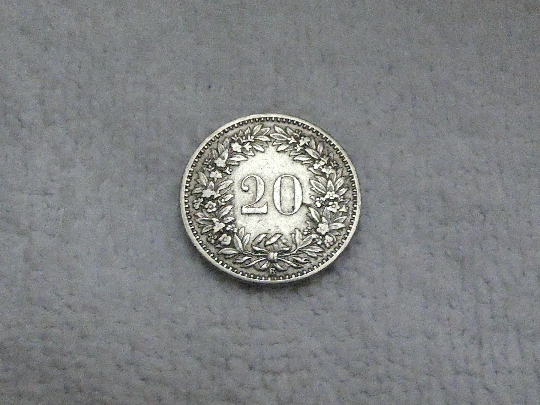Tutti le monete: 20 centimes/rappen 1902 – Usato da Nyon venduto da Ilmi09 1