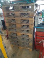 9 Europaletten, Holzpaletten, Basteln,
