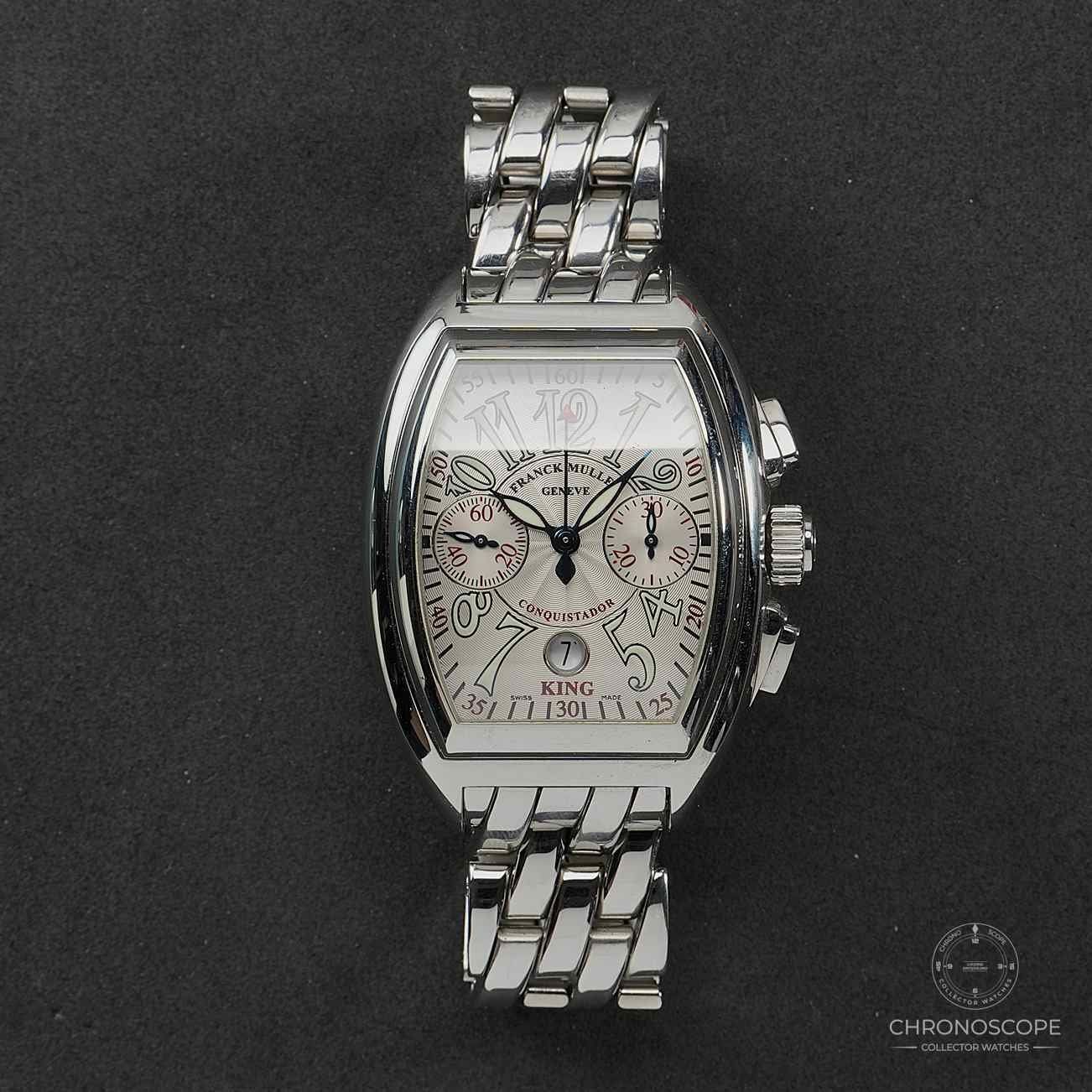 Franck Muller Orologi: Franck Muller Conquistador King Chronograph Ref. 8000 CC – Usato da Luzern venduto da ChronoScope6004 1