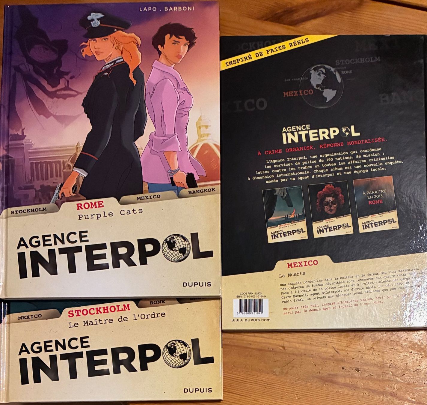 Comics: Interpol, 3 volumes – Gebraucht aus Moutier von lebadin 1