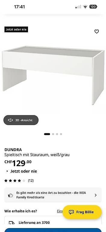 Ikea Tavoli: Spieltisch mit Stauraum – Usato da Hondrich venduto da hico123 1