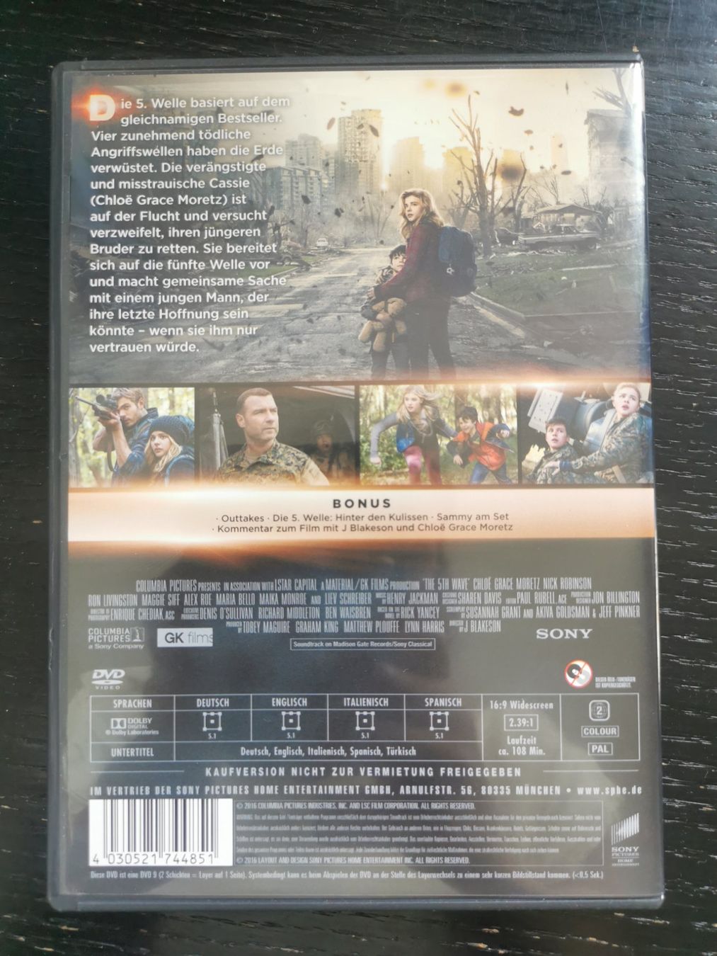 Tutti i DVDs: DVD Die 5. Welle – Usato da Zürich venduto da fil_t2br 1