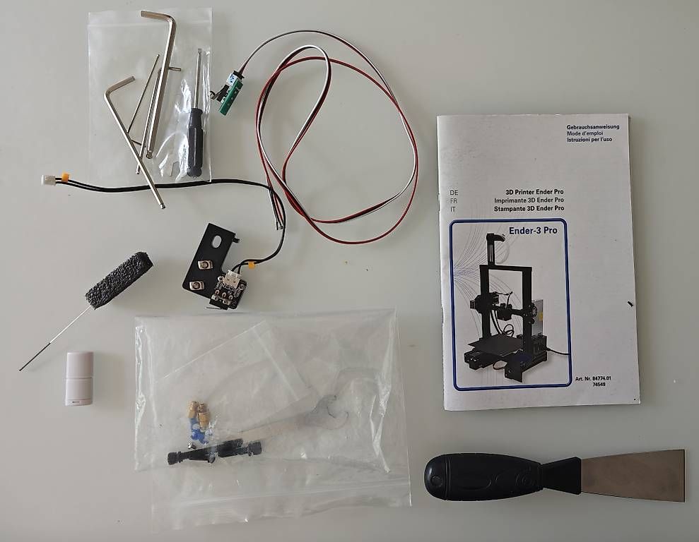 3D Drucker: Ender 3 Pro 3D Drucker mit Autonivellierung und Runoutsensor – Gebraucht aus Thun von Radidar99 4
