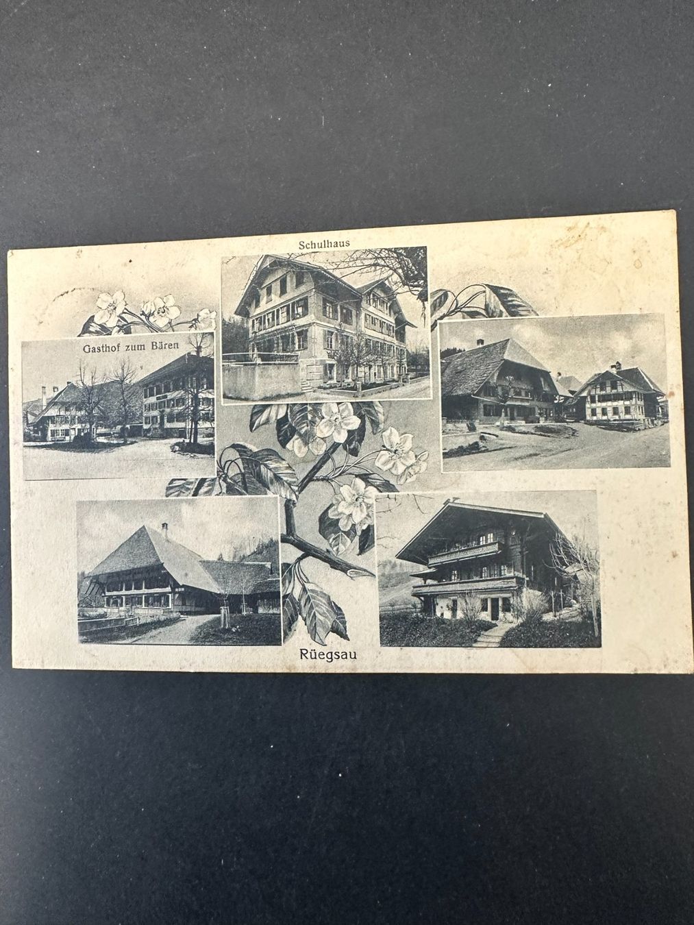 Cartoline postali: Ansichtskarte Rüegsau i.E. – Usato da Lyssach venduto da Zsag