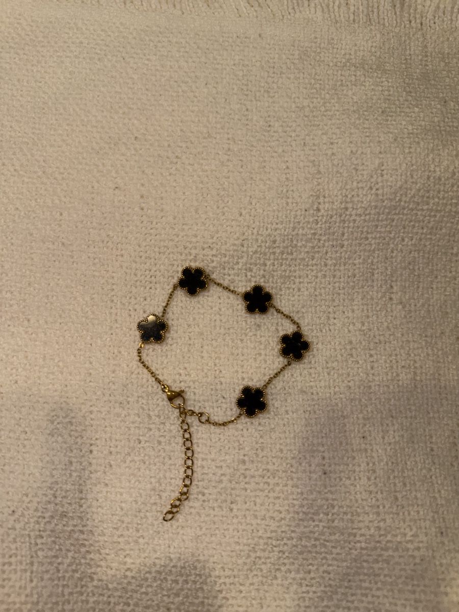Catenine: Armkette Gold / Schwarz – Nuovo (secondo la descrizione) da Nebikon venduto da karin.5