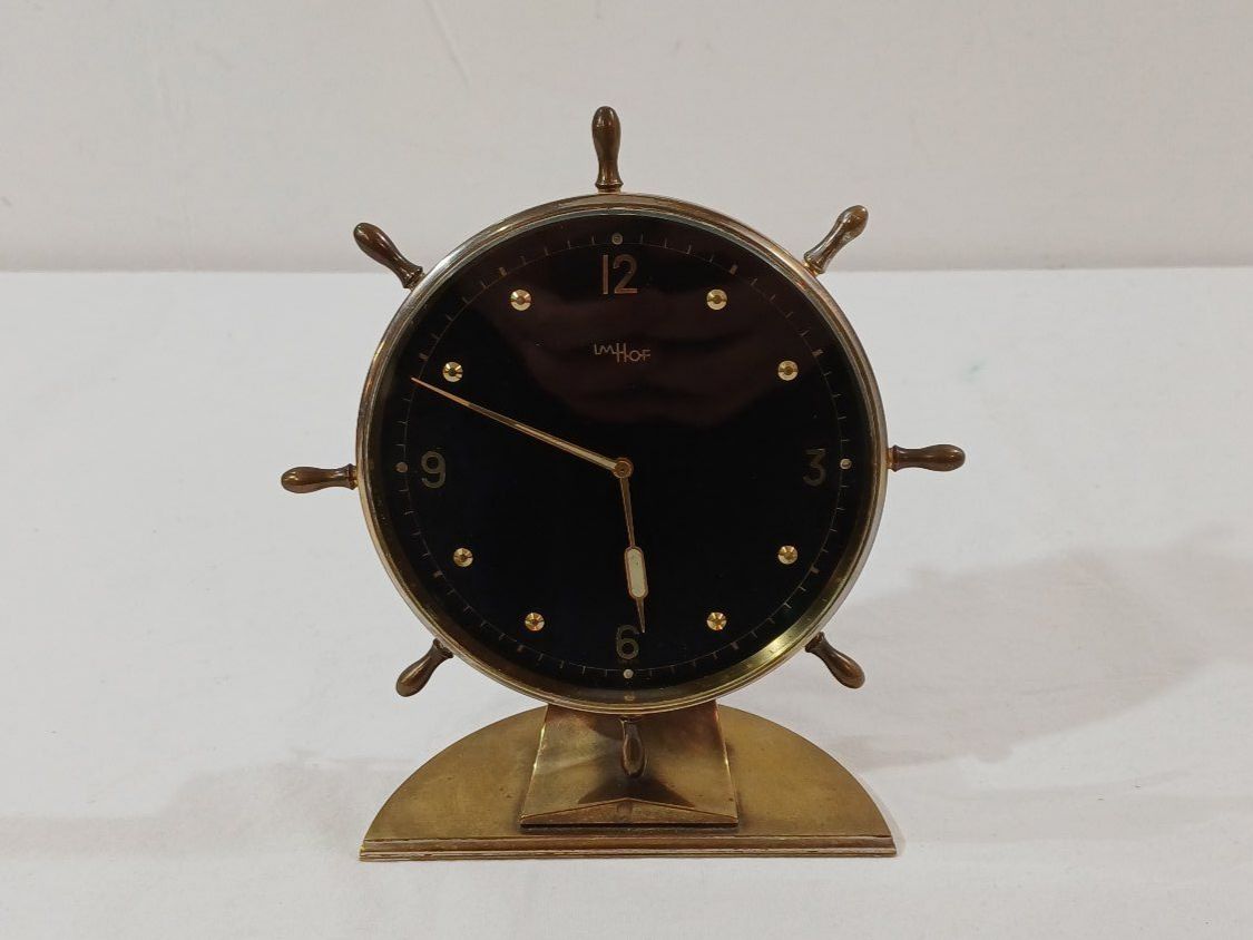 Imhof Orologi da terra & Orologi da parete: seltene Imhof Tischuhr – Usato da Luzern venduto da IG_Arbeit 1