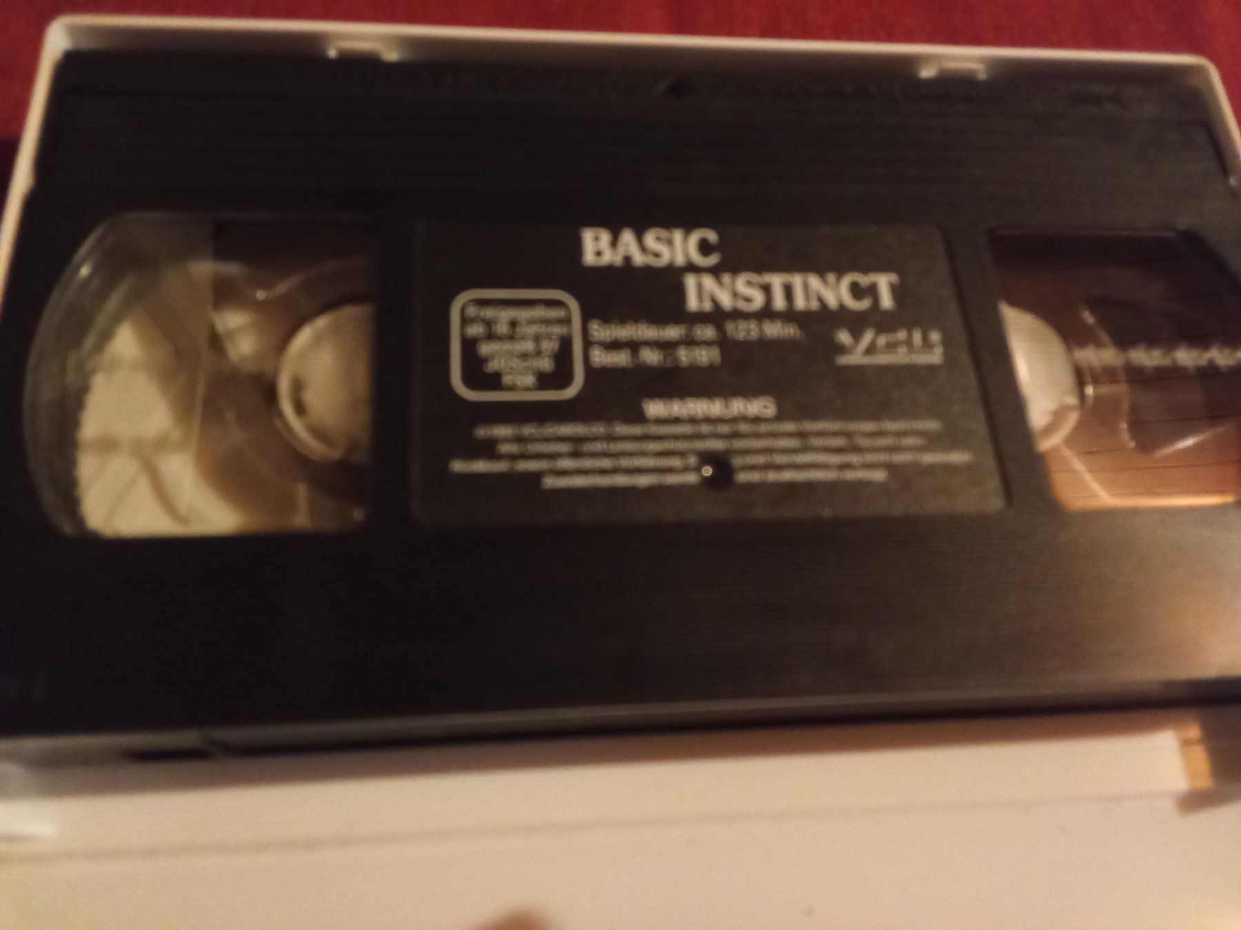 Tutti i VHS: Basic Instict (USA 1992) VCL VHS 5191 – Usato da Remetschwil venduto da Hofiii 3
