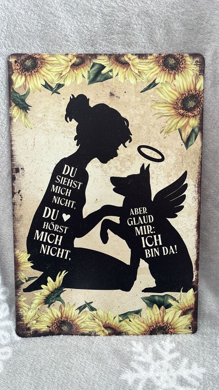 Insegne: Blechschild 30x20cm Deko – Nuovo e nell'imballaggio originale da Oberegg venduto da MR-shop