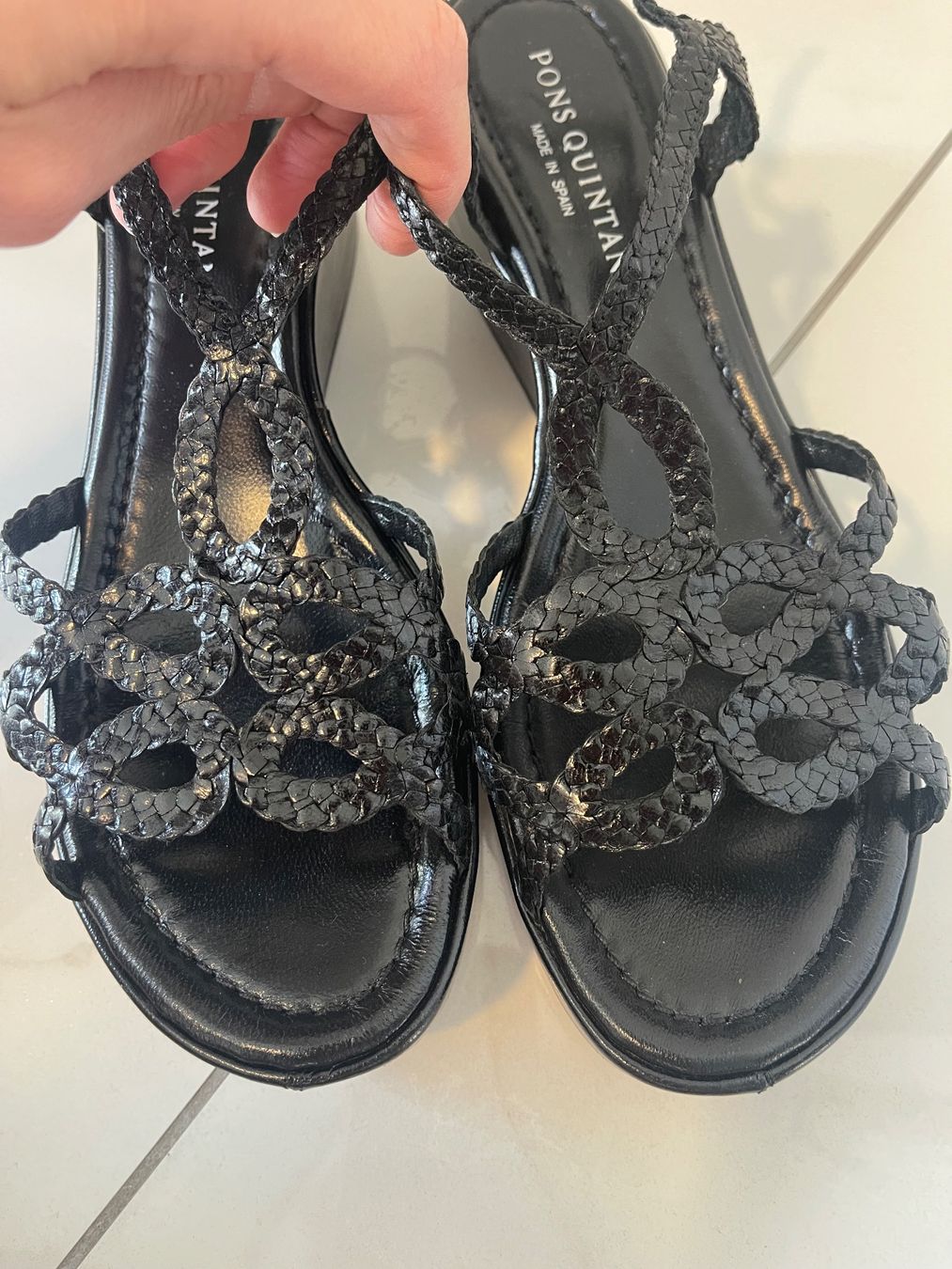 Scarpe da donna: Schwarze Plateau-Sandale in Grösse 42 – Usato da Zizers venduto da sarah_1987 5