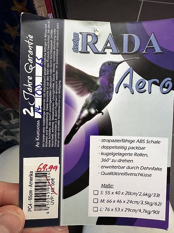 Valigie: Reisekoffer Rada – Usato da Homburg venduto da lara.h. 3