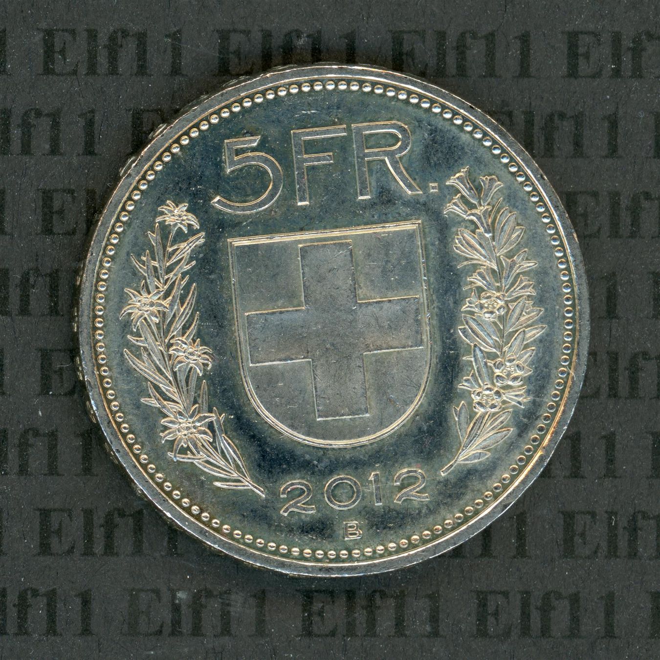 Tutti le monete: CHF___5.00 2012 vz-unz 5 Franken – Usato da Widnau venduto da Elf11