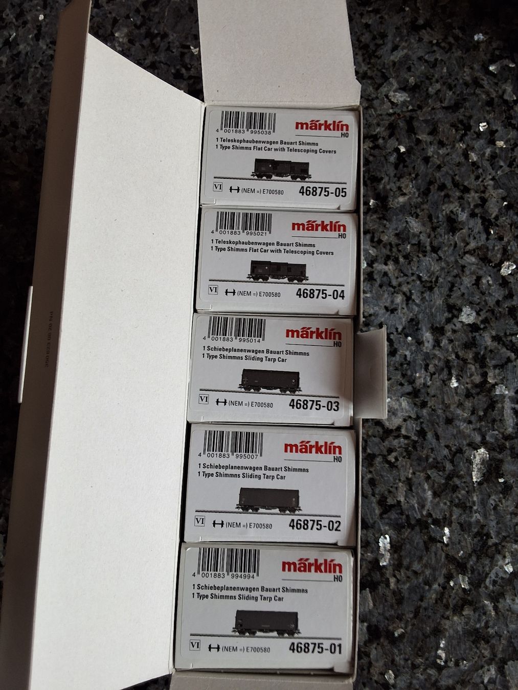 Märklin Modellini di ferrovie: Güterwagenset 48675 – Nuovo e nell'imballaggio originale da Kölliken venduto da Rwolfer 2