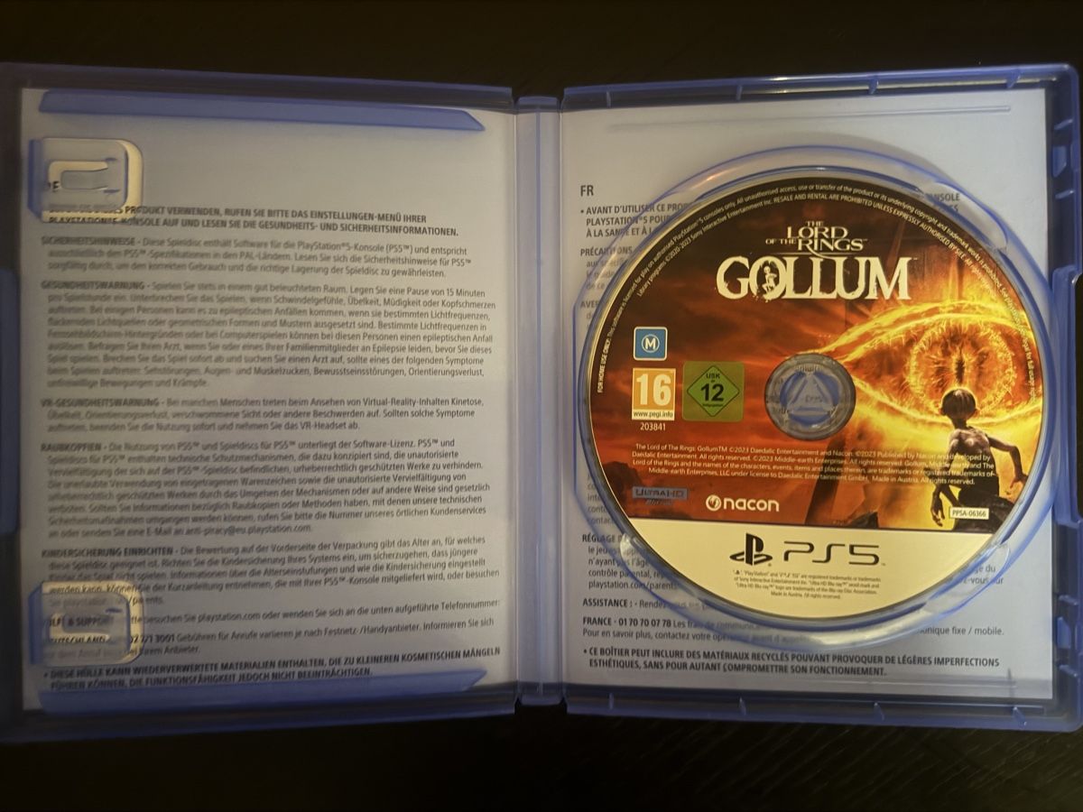 Spiele: Der Herr der Ringe Gollum neu – Neu (gemäss Beschreibung) aus Lausen von EisAmStiel94 2