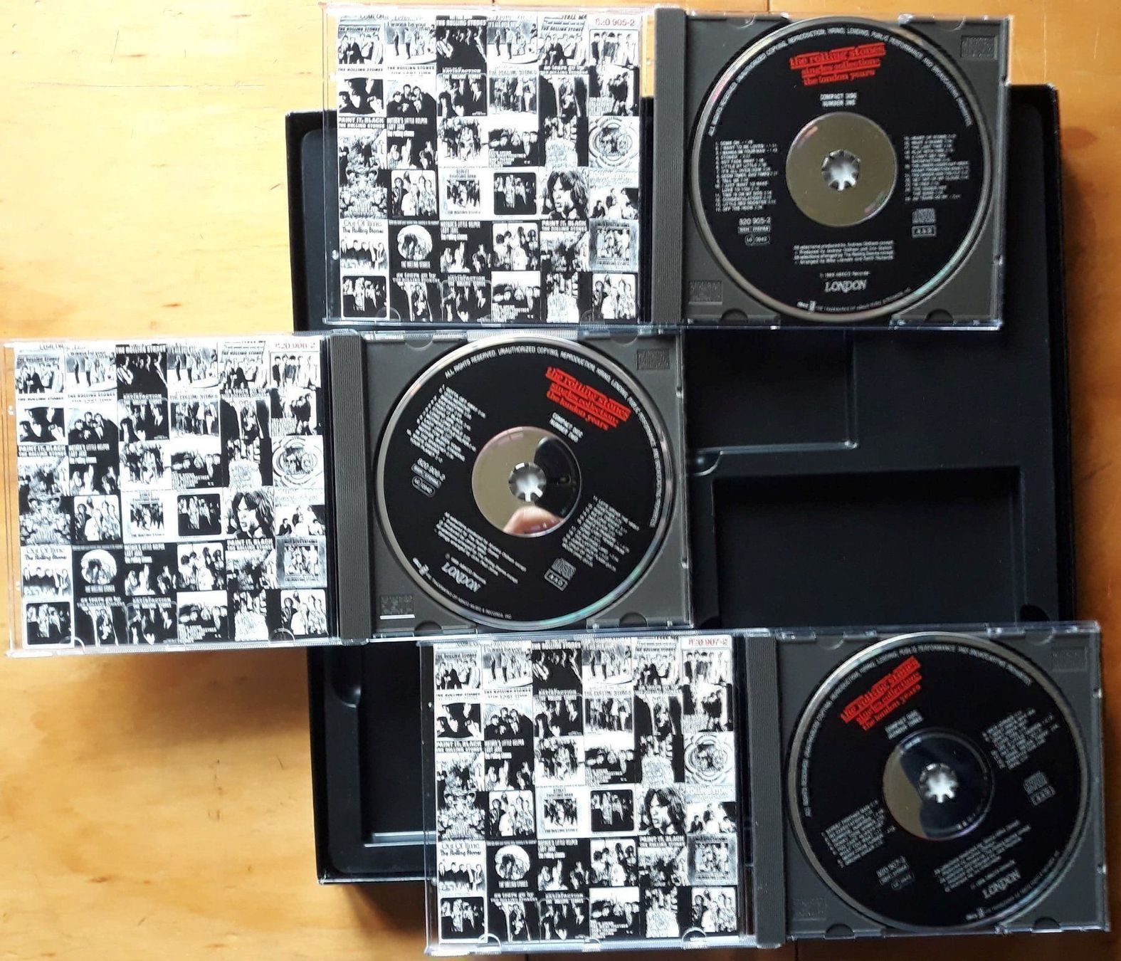 CD: THE ROLLING STONES - Box Set 3x CD – Usato da Le Locle venduto da PereiraHugo 3