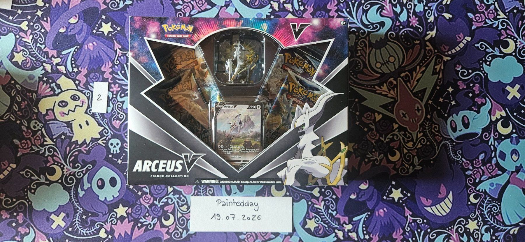 Pokémon Sammelbilder & Trading cards: Arceus V Figure Collection (EN) – Neu und originalverpackt aus Fulenbach von Paintedday