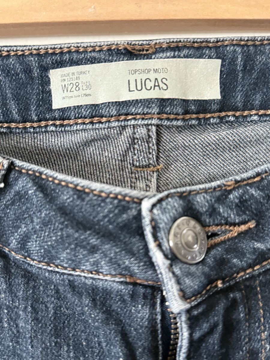 Topshop Jeans: Dunkelblaue Jeans, Regular Fit W28 L30 – Gebraucht aus Basel von zukk_ 2