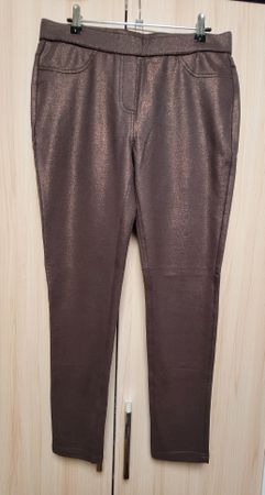 Damenhose Leggings Gr. 40 braun