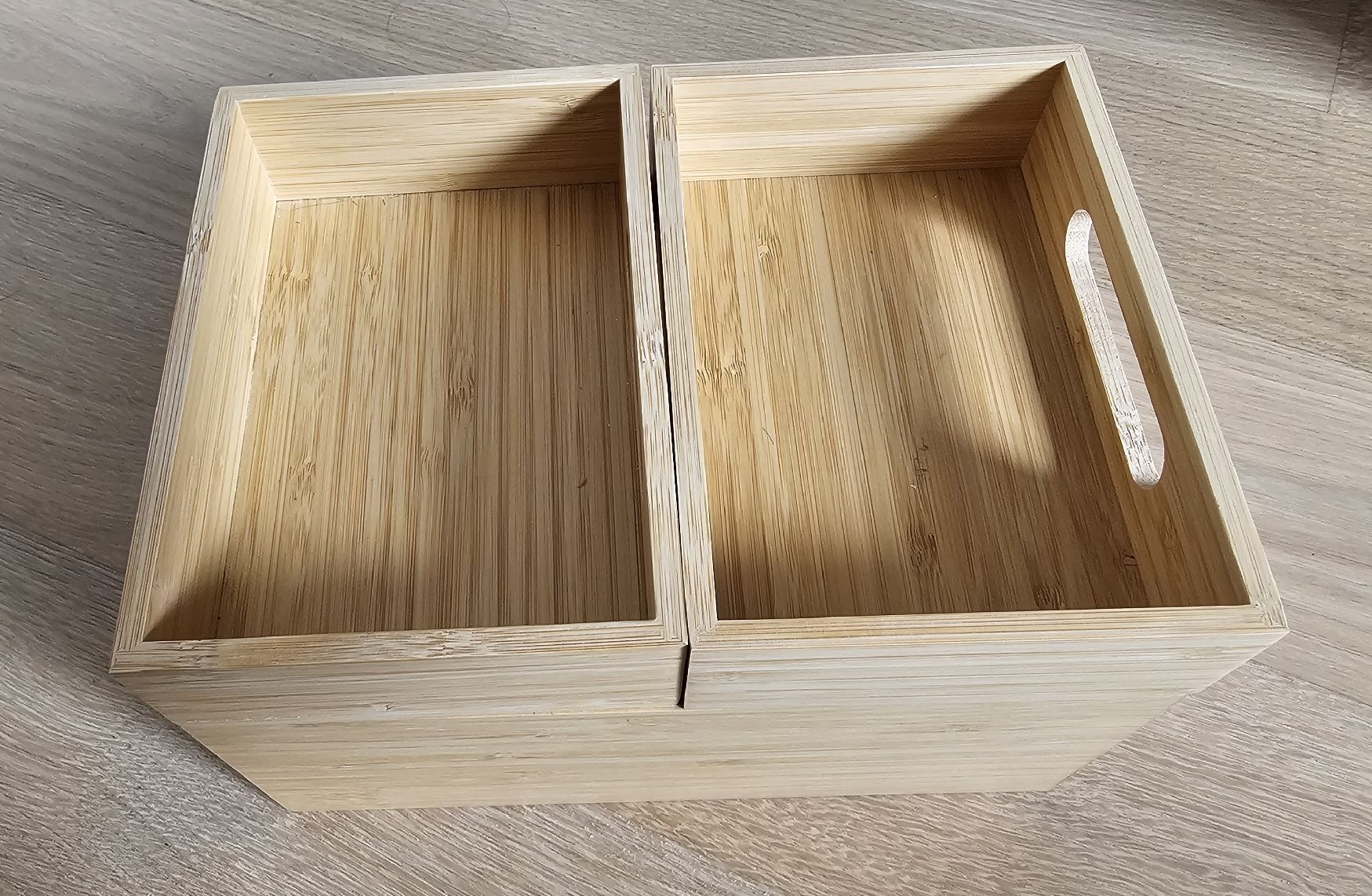 IKEA Dragan Bambusboxen (Gebraucht) in Mels fr CHF 5  mit Lieferung auf  Ricardo kaufen