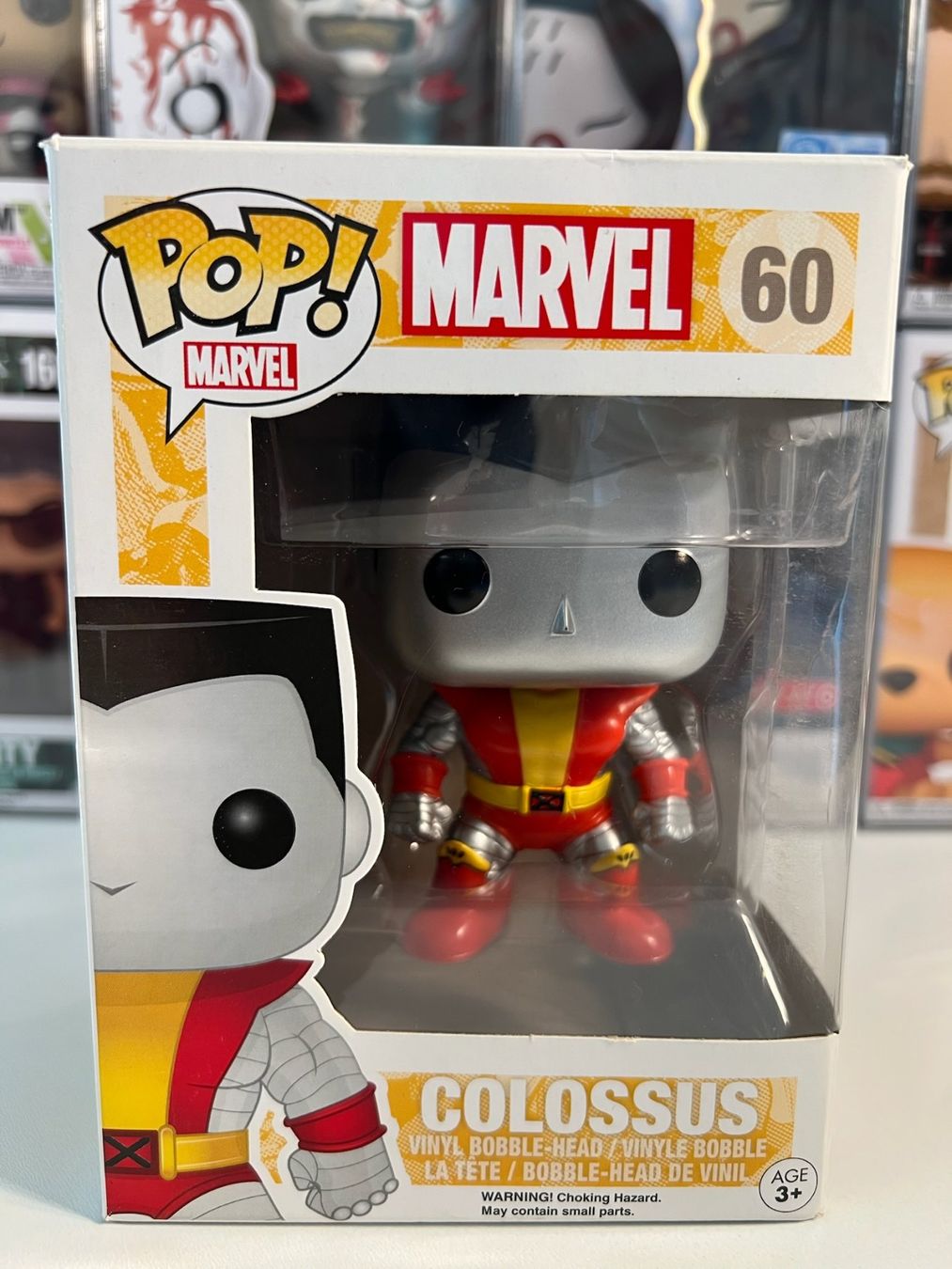 Funko Statuette: Funko POP! Marvel Colossus (Sortie 2014) – Usato da Le Mouret venduto da perfectbijou