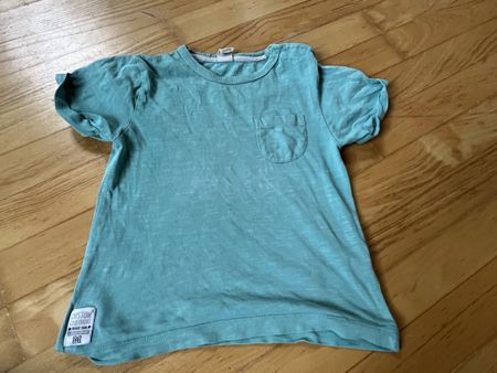 Kinder T-Shirt, Grösse 92/98, Türkis