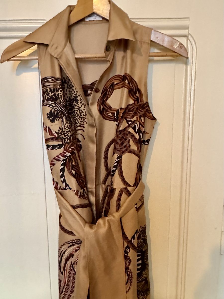 Salvatore Ferragamo Vestiti: Robe en soie Salvatore Ferragamo – Nuovo (secondo la descrizione) da Genève venduto da inf_2ggr 1