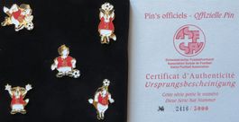 SET VON 5 PINS, FUSSBALL SCHWEIZ BERNHARDINER, ASF SFV limit