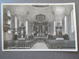 KALTBRUNN - INNERES DER KATH. KIRCHE
