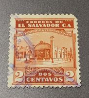 El Salvador 1924 alte briefmarke