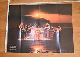 VINTAGE Poster PINK FLOYD vom POP Magazin