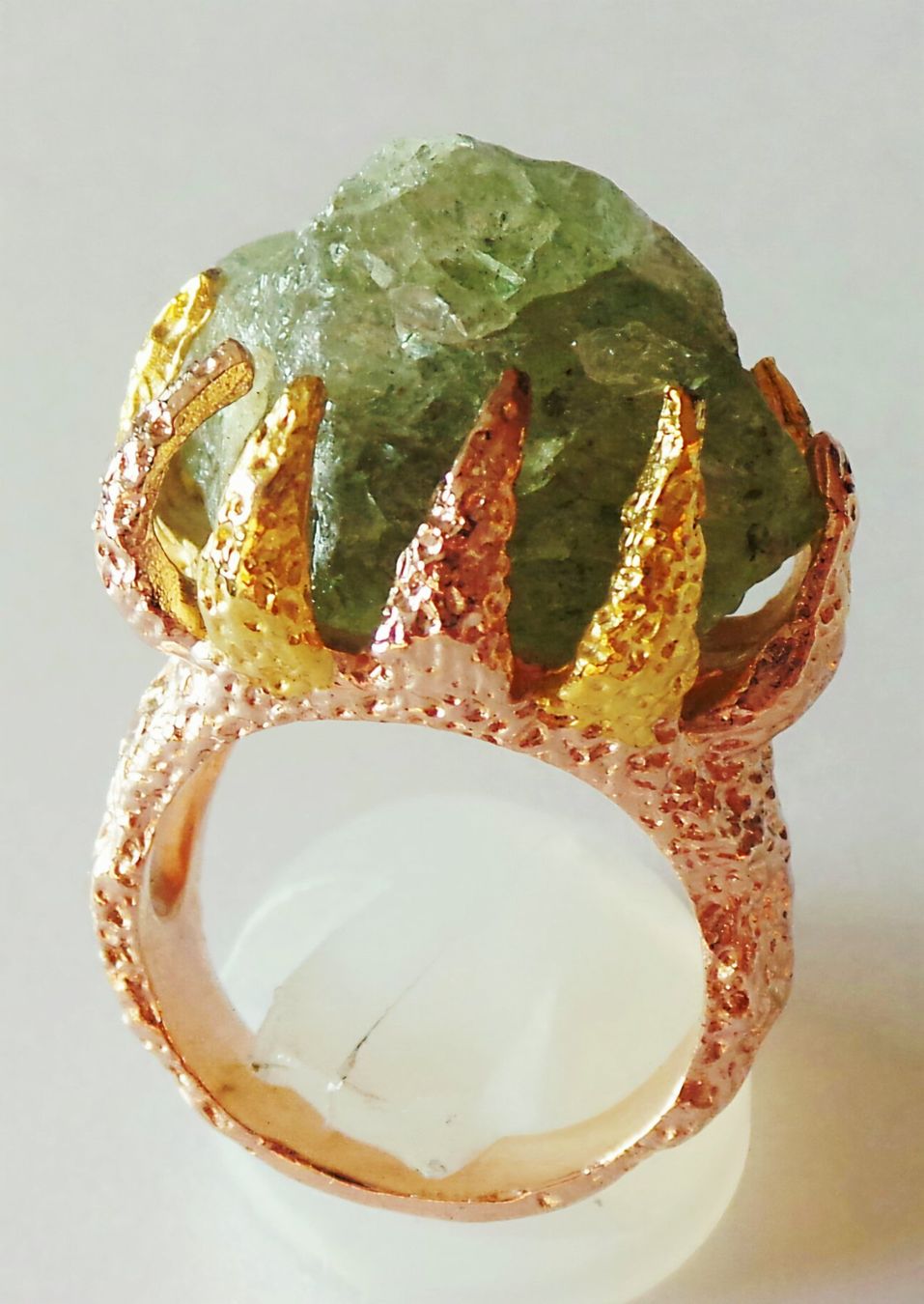 Bagues: Naturbelassener Peridot Ring – Neuf (Voir description) à Zürich par adriben 3