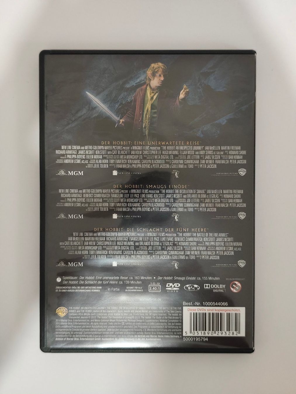 Alle DVDs: Der Hobbit: Trilogie - DVD Sammlung – Gebraucht aus Wil SG von anhe87 2