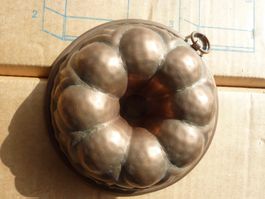 GUGELHOPFFORM KUPFER 21X10CM. WAGNER. UNGEBRAUCHT.