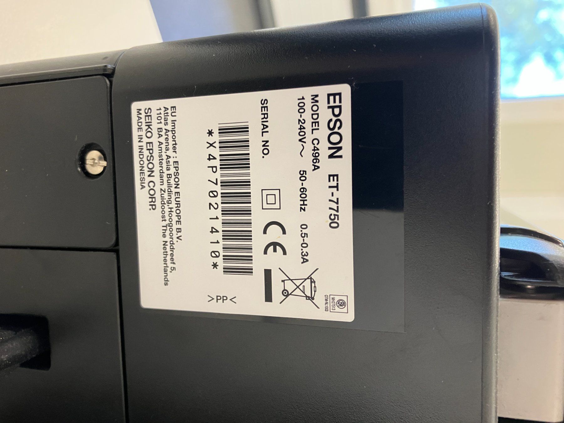 Epson Drucker: Epson ET-7750 Tintenstrahldrucker Multifunktion – Gebraucht aus Gamprin-Bendern von AlexM73 2