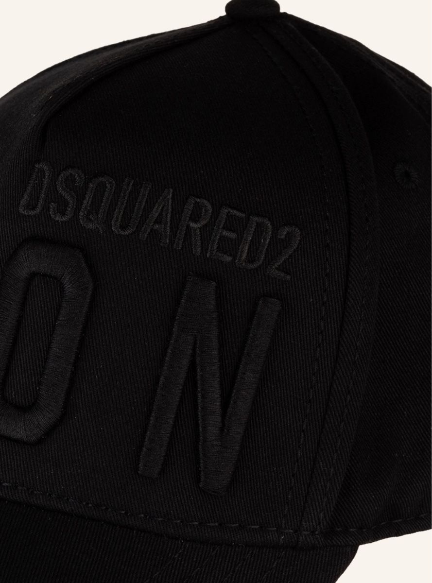 Dsquared2 Copricapi, berretti & cappellini: DSQUARED2 BE ICON  Cap Schwarz Neu – Nuovo e nell'imballaggio originale da Zürich venduto da OLDandNEW. 1