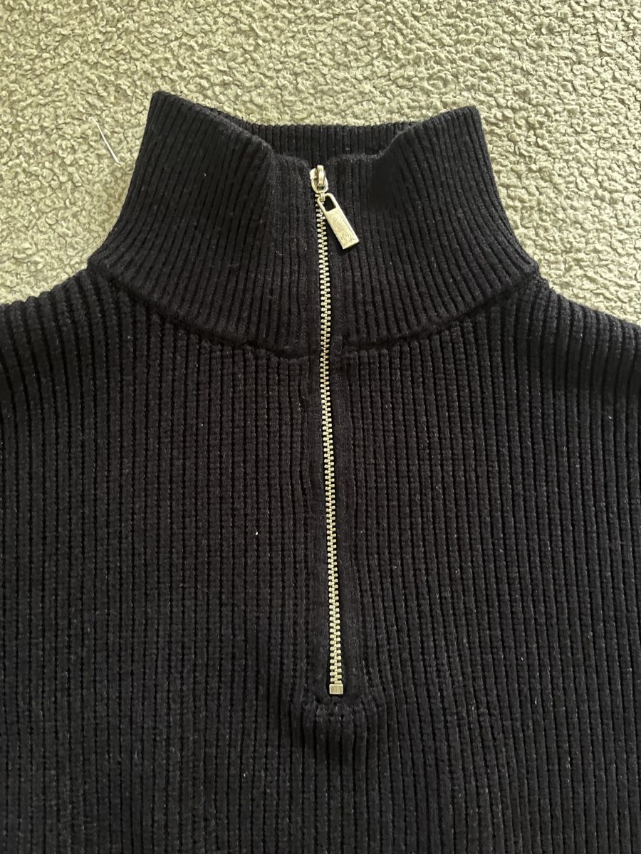 Anna Field Maglioni & Felpe: Rollkragenpullover Turtleneck in schwarz Half-zip – Usato da Zürich venduto da ole_8rwr 1