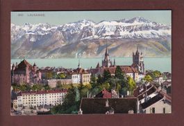 LAUSANNE - Château et Cathédrale