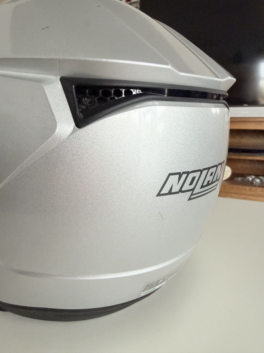 Caschi & visiere: Nolan N90-2 Klapphelm silber Gr. S Motorradhelm – Usato da Fraubrunnen venduto da 5baechers 8