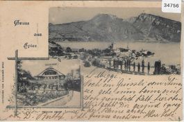 Gruss aus Spiez - Pension Jmhof