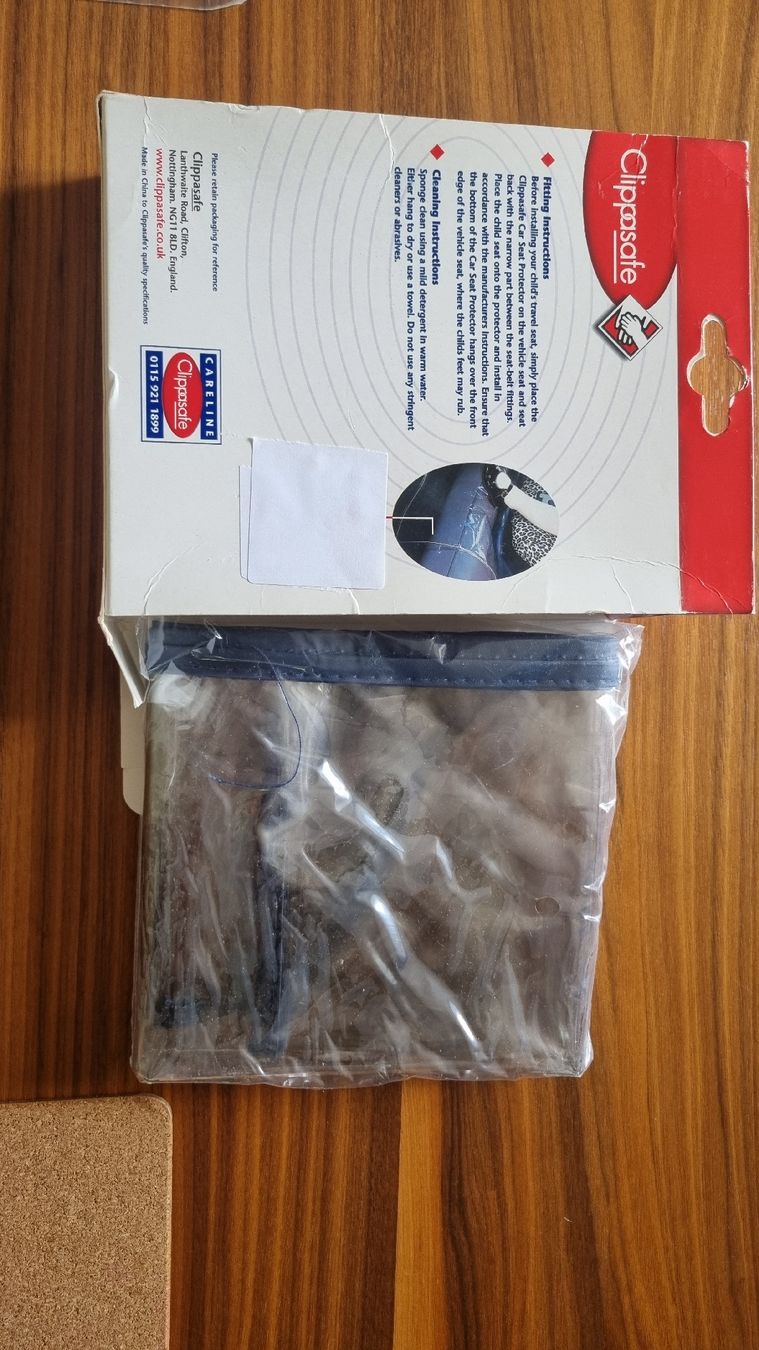 Seggiolini per auto: Clippasafe Autositzunterlage neuwertig – Nuovo e nell'imballaggio originale da Rorbas venduto da Bettlee 1