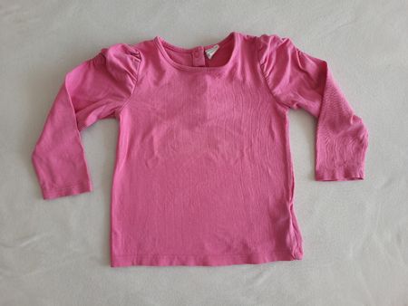 Langarmshirt Mädchen pink Grösse 86 guter Zustand