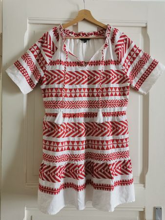 schön gemustertes Kleid Lipsy London Gr.40