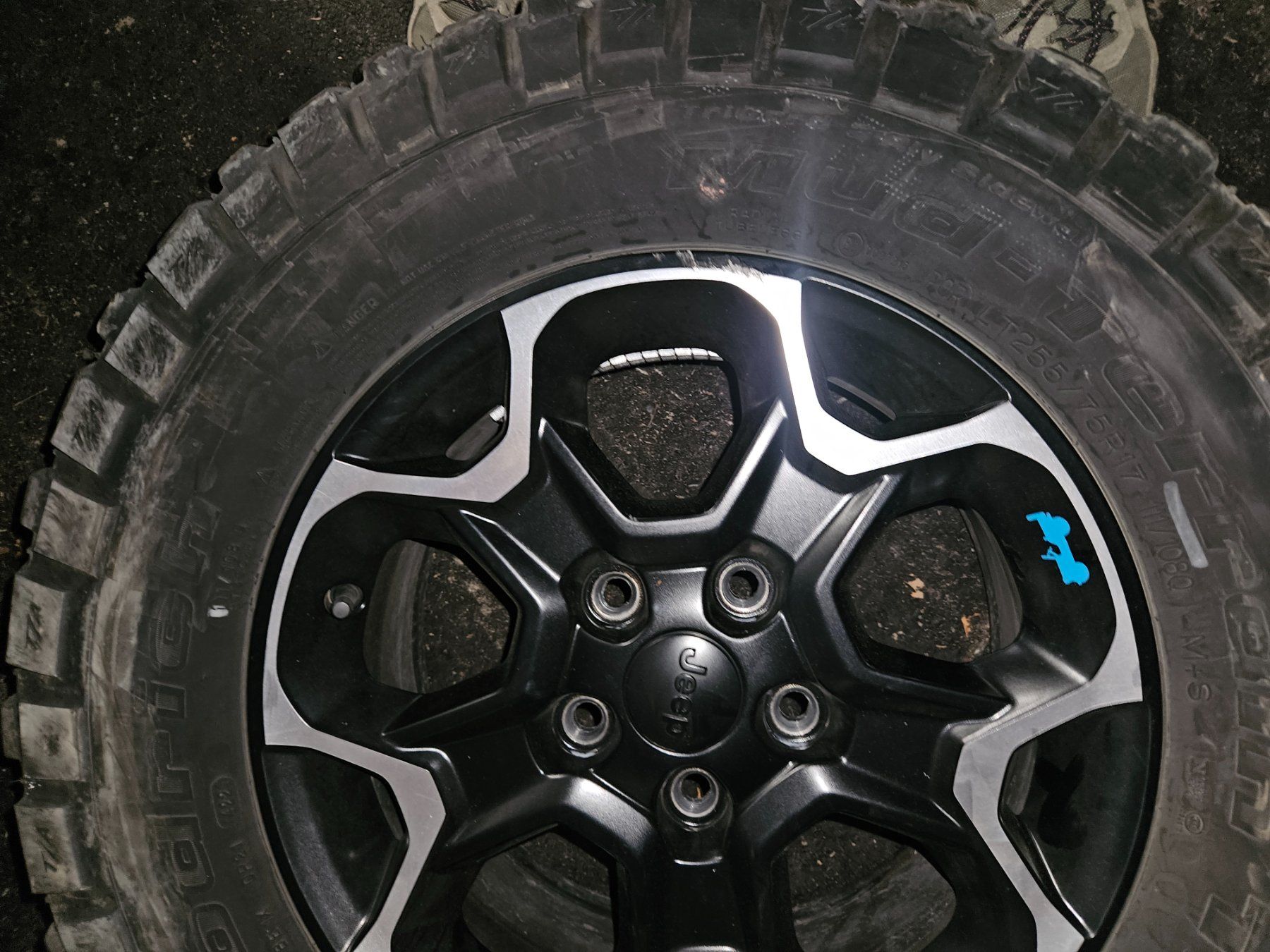 Jeep Pneumatici & Ruote complete: 4 Orginal Räder Jeep  17 Zoll – Usato da Brienz BE venduto da planalp01 2