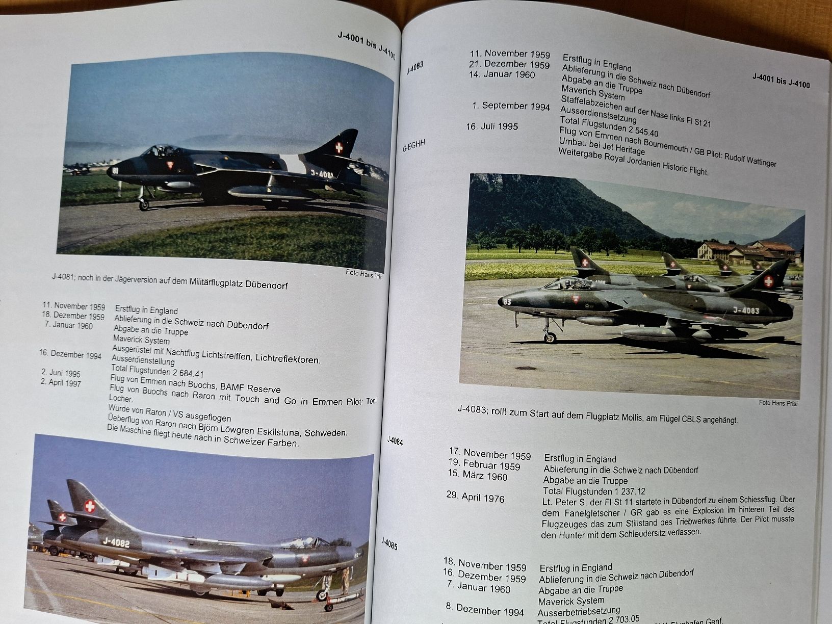 Riviste & Magazine: Magazin , Die Geschichte der Schweizer Hunter-Flotte  – Usato da Schwanden Sigrisw venduto da len_9yqg 8