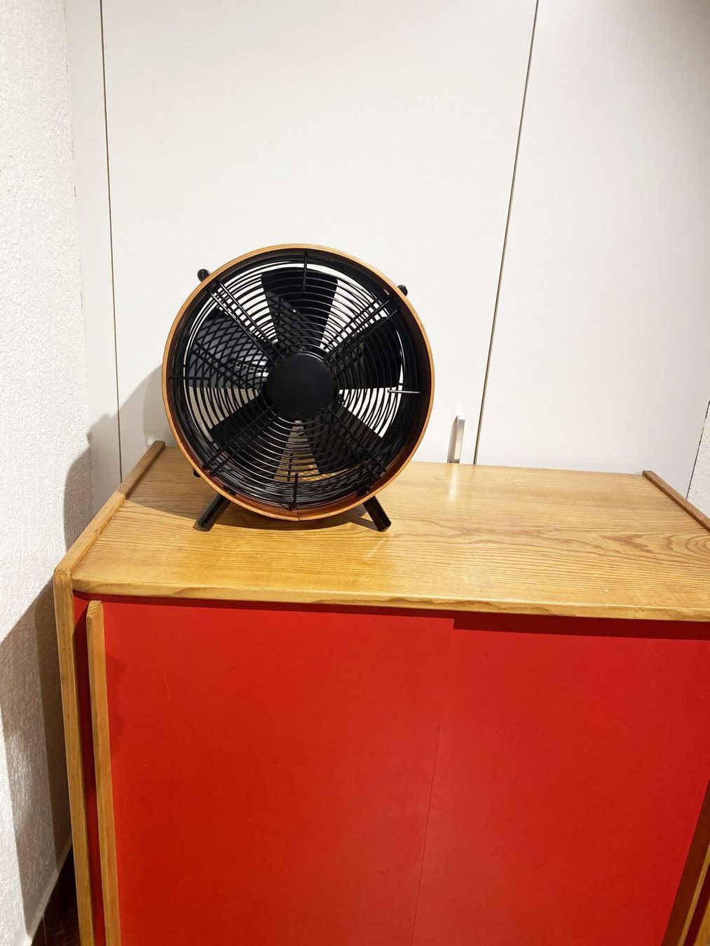 Stadler Form Ventilateurs: Ventilator Otto Stadlerform, Teak – Neuf (Voir description) à Beringen par Kultgut 9