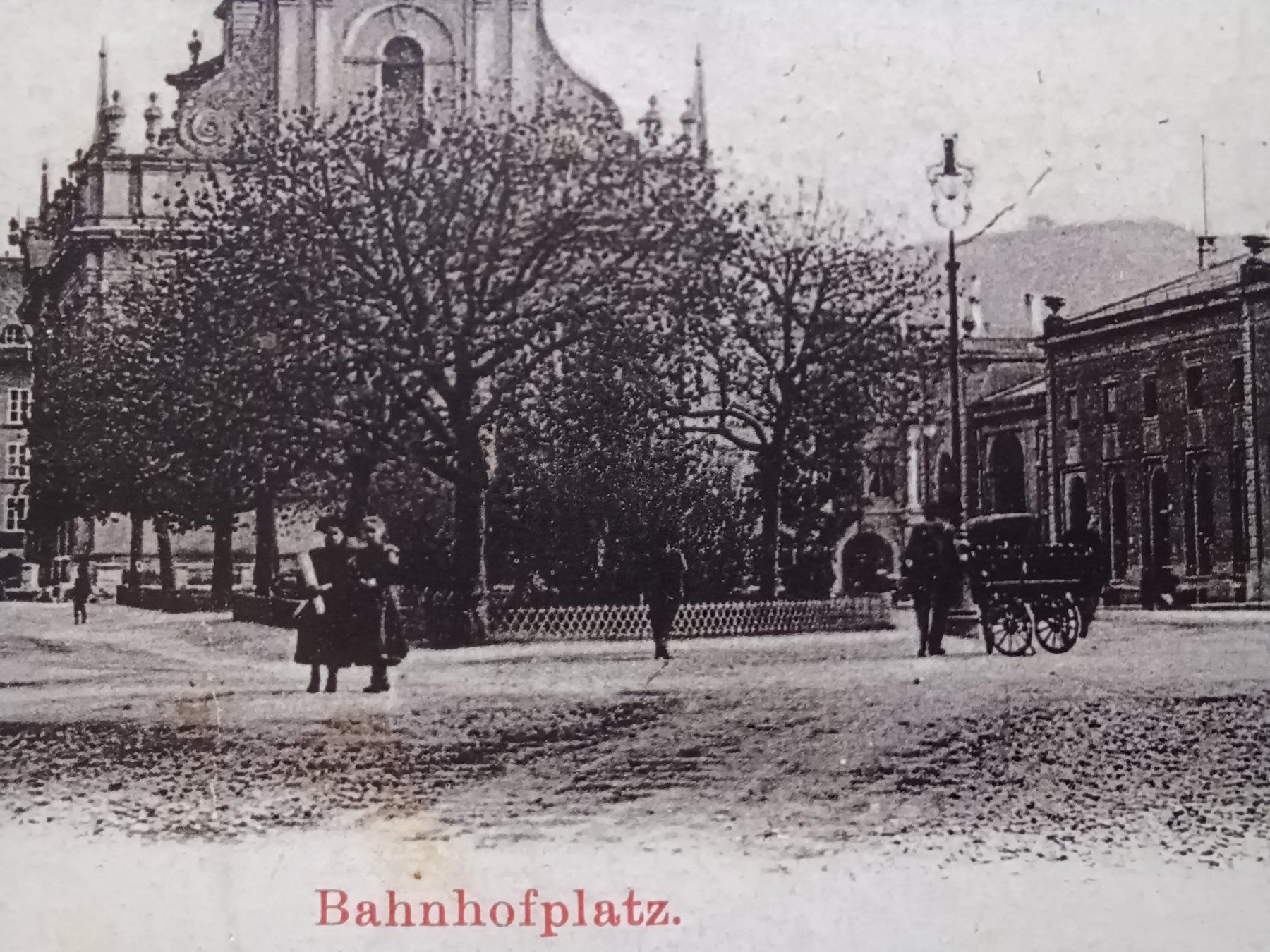 Ansichtskarten: Bern, Bahnhofplatz belebt – Gebraucht aus Aarau Rohr von mgvw 2