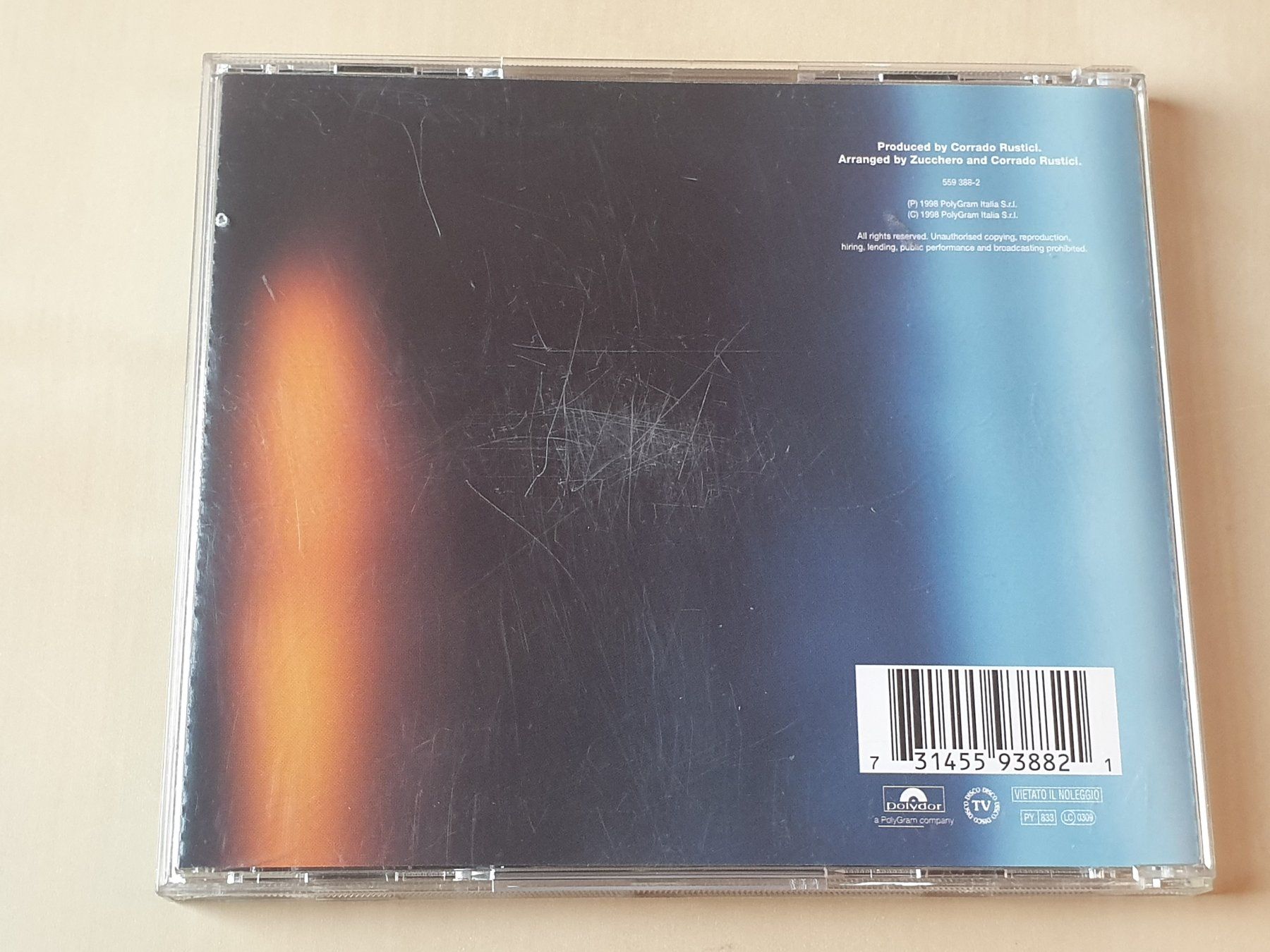 CD: Zucchero blue sugar – Usato da Stansstad venduto da collectorsshop 1